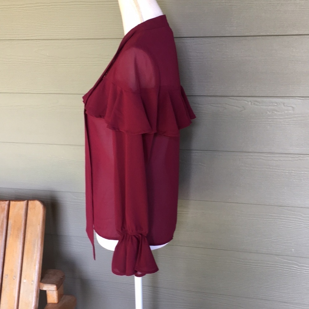 Flying Tomato Button Down Blouse - image 5